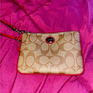 Coach wristlet